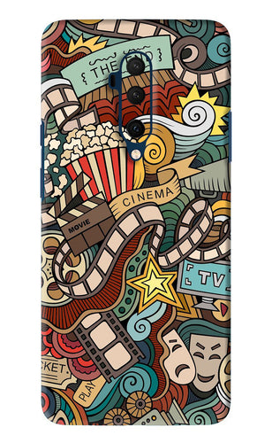 Cinema Abstract OnePlus 7T Pro Back Skin Wrap