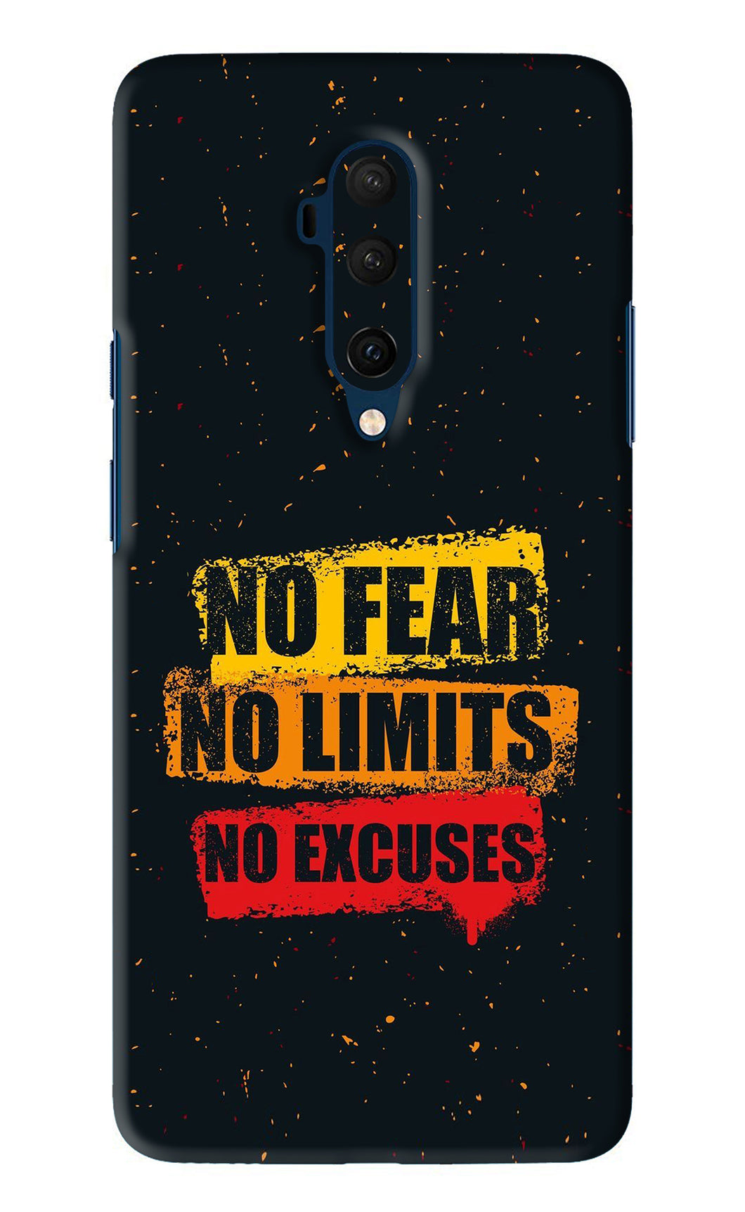 No Fear No Limits No Excuses OnePlus 7T Pro Back Skin Wrap