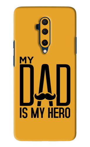 My Dad Is My Hero OnePlus 7T Pro Back Skin Wrap