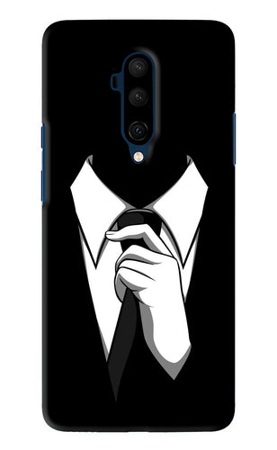 Black Tie OnePlus 7T Pro Back Skin Wrap