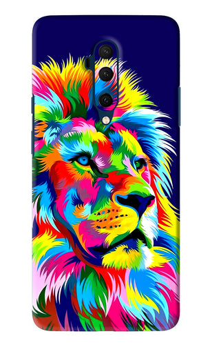 Vector Art Lion OnePlus 7T Pro Back Skin Wrap