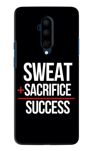 Sweat Sacrifice Success OnePlus 7T Pro Back Skin Wrap