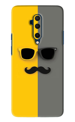 Sunglasses with Mustache OnePlus 7T Pro Back Skin Wrap