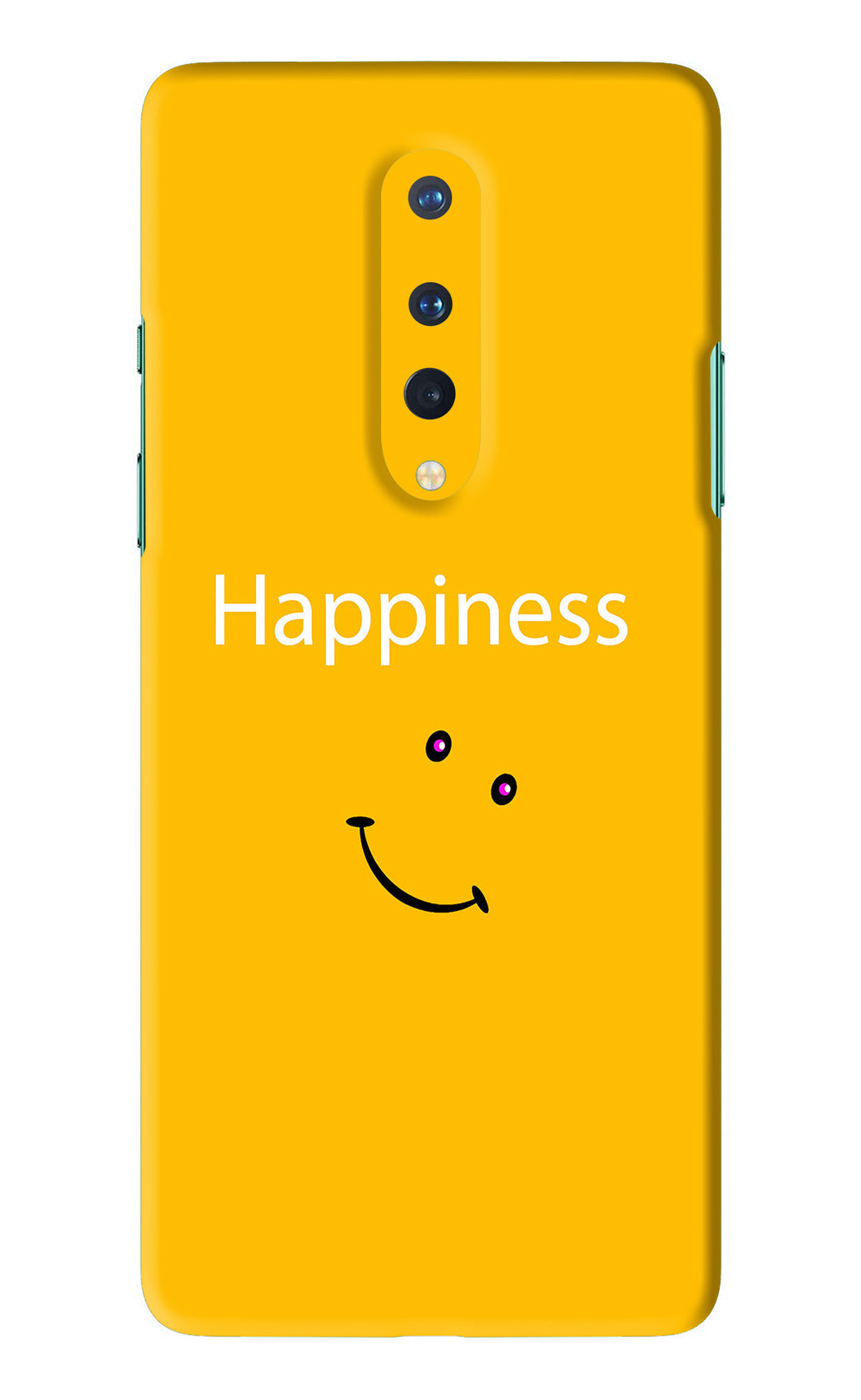 Happiness With Smiley OnePlus 8 Back Skin Wrap