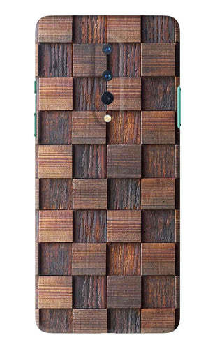 Wooden Cube Design OnePlus 8 Back Skin Wrap