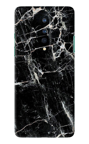 Black Marble Texture 1 OnePlus 8 Back Skin Wrap
