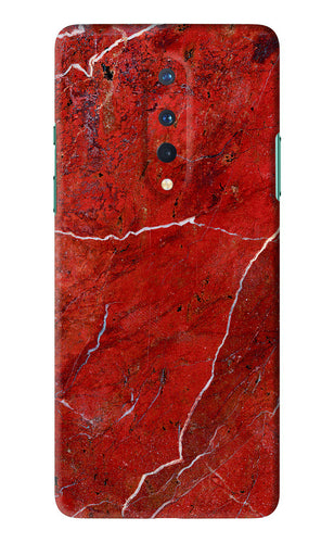 Red Marble Design OnePlus 8 Back Skin Wrap
