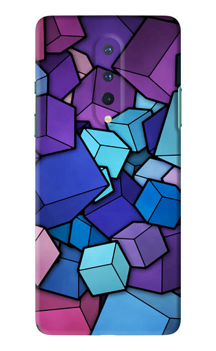 Cubic Abstract OnePlus 8 Back Skin Wrap
