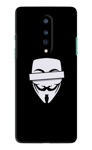 Anonymous Face OnePlus 8 Back Skin Wrap