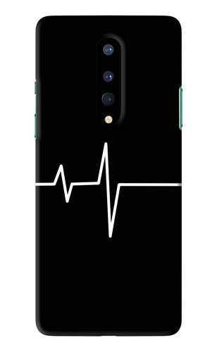 Heart Beats OnePlus 8 Back Skin Wrap