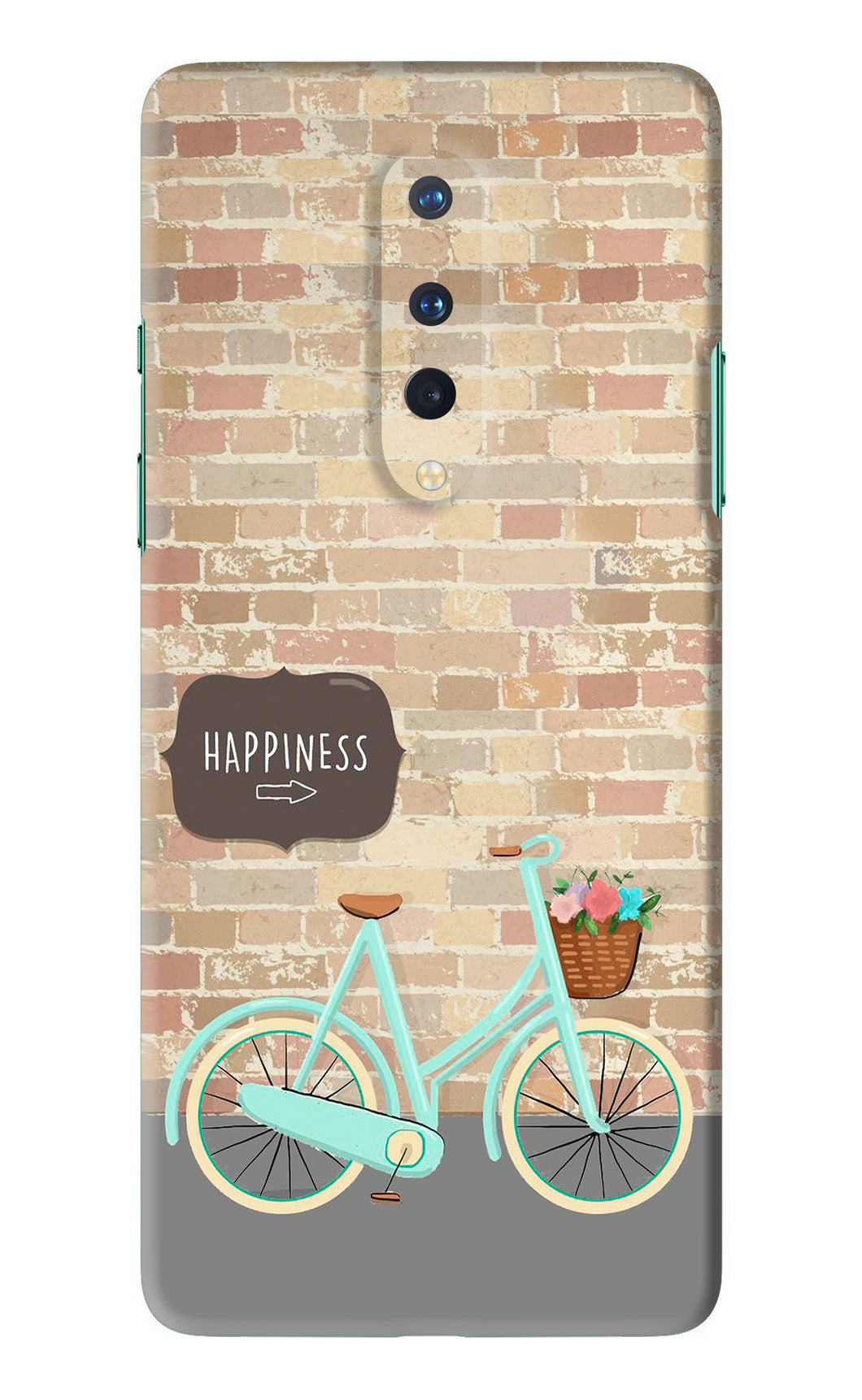Happiness Artwork OnePlus 8 Back Skin Wrap