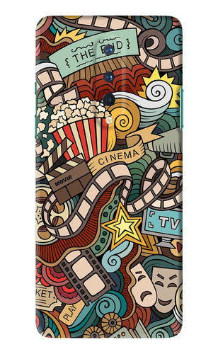 Cinema Abstract OnePlus 8 Back Skin Wrap