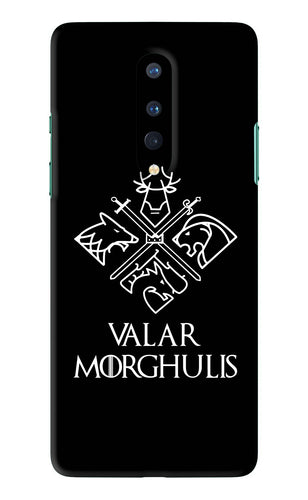 Valar Morghulis | Game Of Thrones OnePlus 8 Back Skin Wrap
