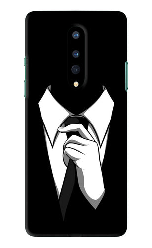 Black Tie OnePlus 8 Back Skin Wrap