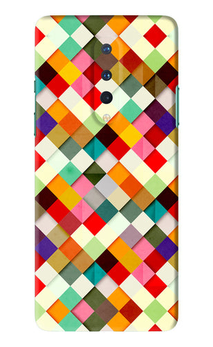 Geometric Abstract Colorful OnePlus 8 Back Skin Wrap