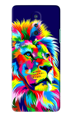 Vector Art Lion OnePlus 8 Back Skin Wrap
