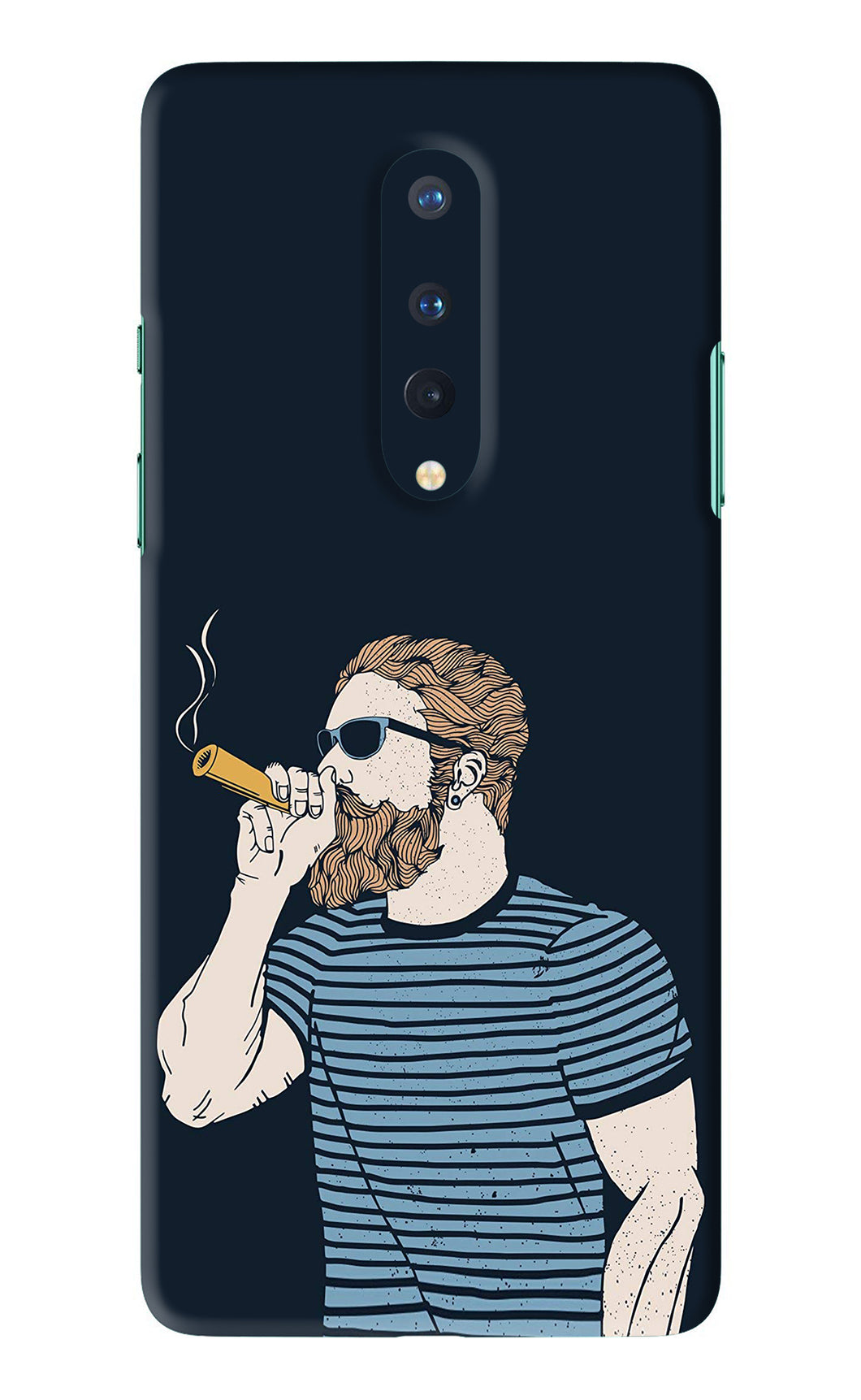 Smoking OnePlus 8 Back Skin Wrap