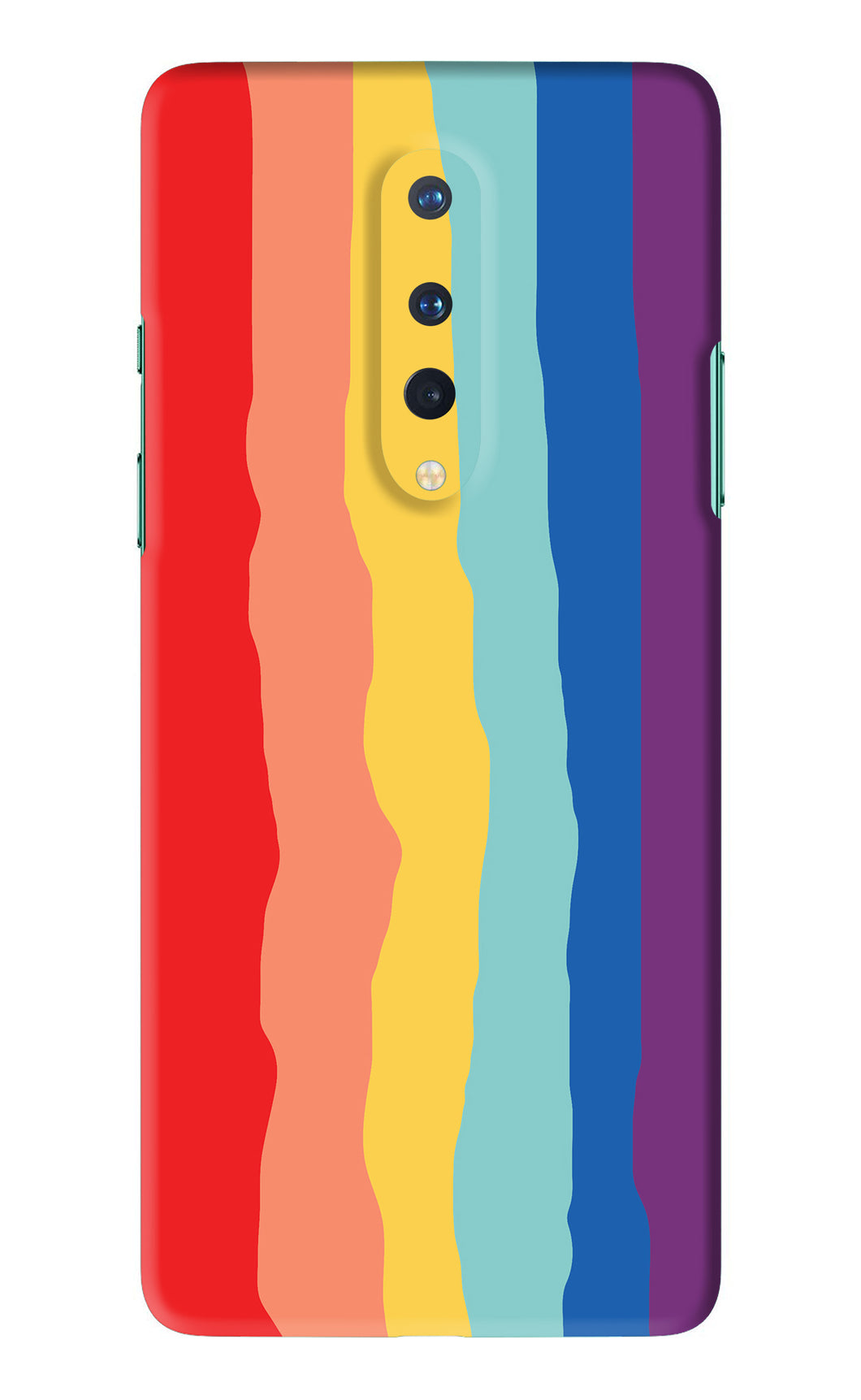 Rainbow OnePlus 8 Back Skin Wrap