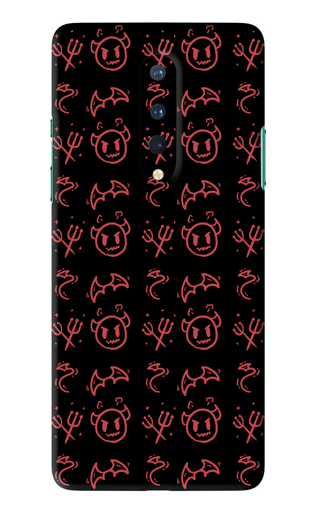 Devil OnePlus 8 Back Skin Wrap