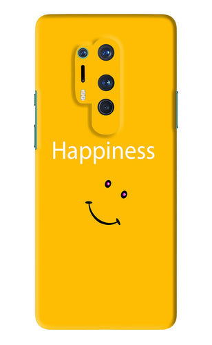 Happiness With Smiley OnePlus 8 Pro Back Skin Wrap