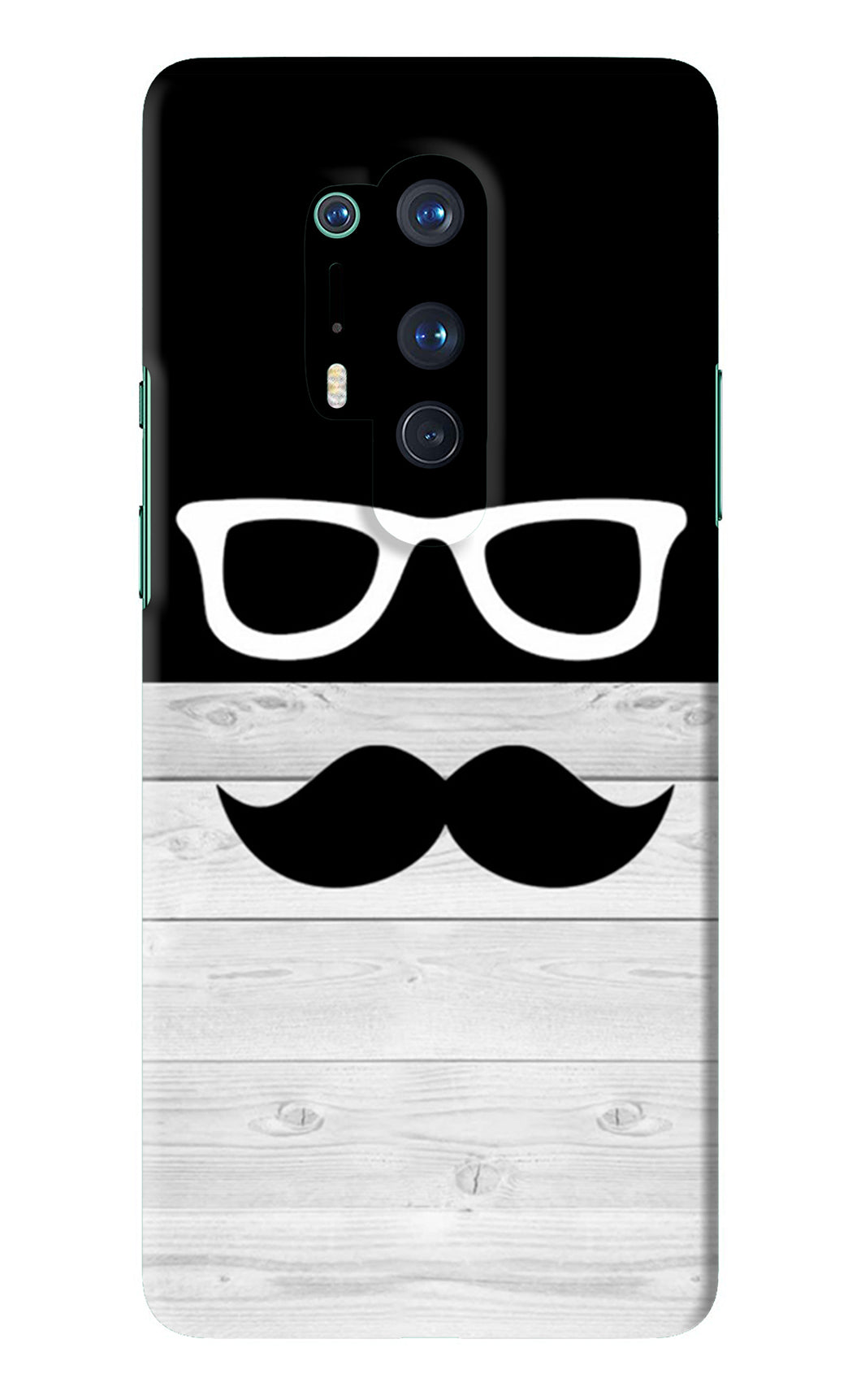 Mustache OnePlus 8 Pro Back Skin Wrap