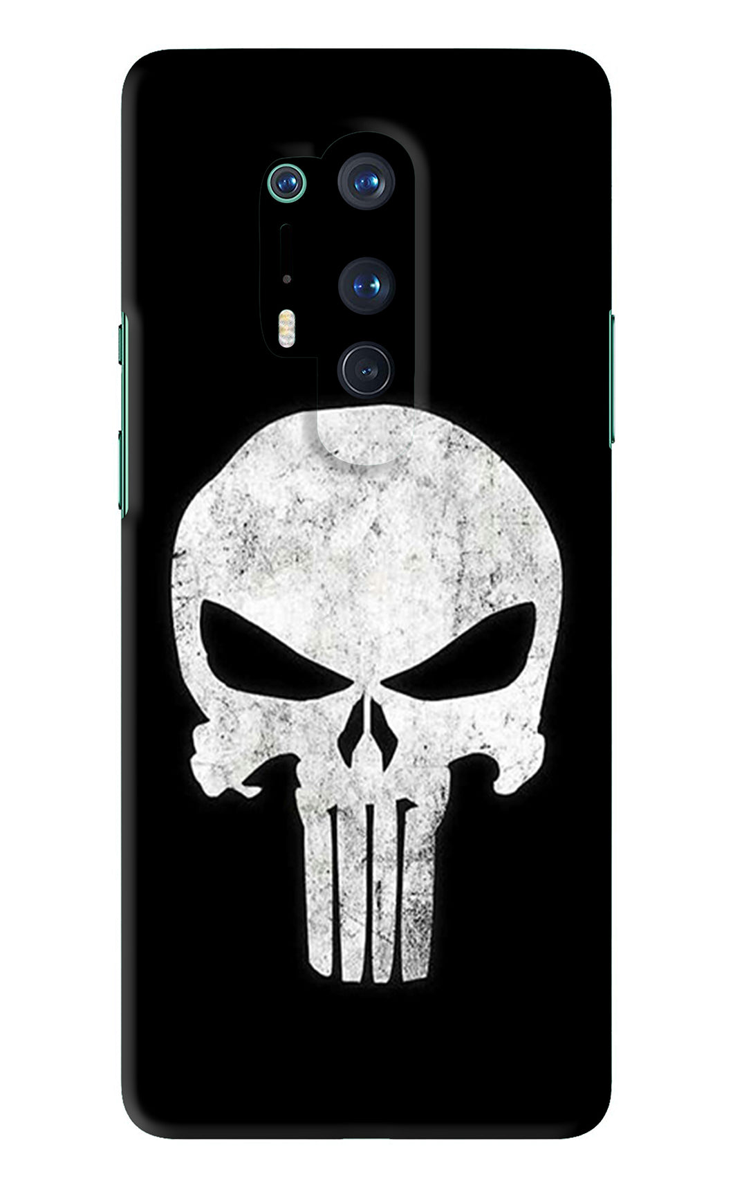 Punisher Skull OnePlus 8 Pro Back Skin Wrap