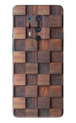Wooden Cube Design OnePlus 8 Pro Back Skin Wrap