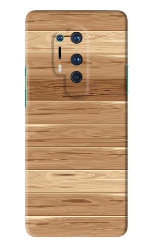 Wooden Vector OnePlus 8 Pro Back Skin Wrap