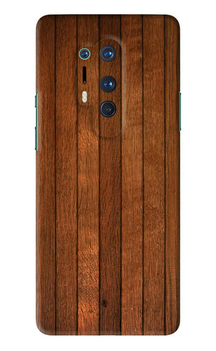 Wooden Artwork Bands OnePlus 8 Pro Back Skin Wrap