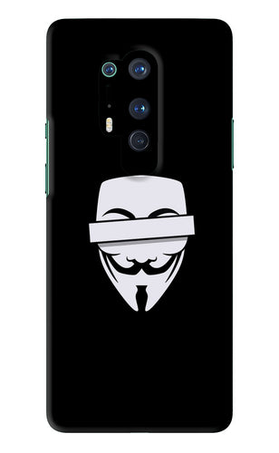 Anonymous Face OnePlus 8 Pro Back Skin Wrap