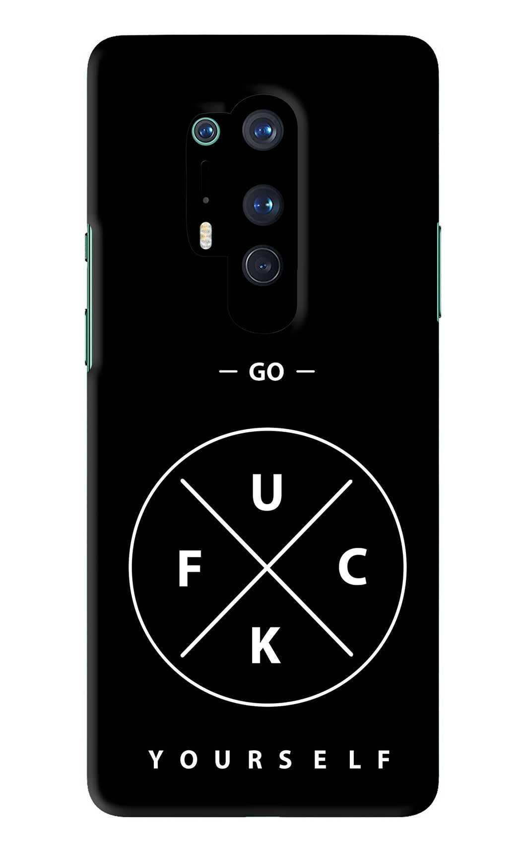 Go Fuck Yourself OnePlus 8 Pro Back Skin Wrap