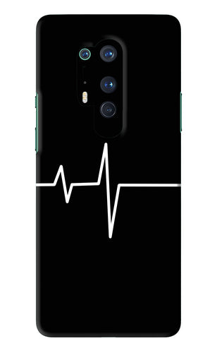 Heart Beats OnePlus 8 Pro Back Skin Wrap