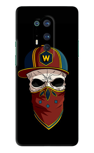 Skull OnePlus 8 Pro Back Skin Wrap