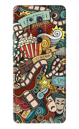 Cinema Abstract OnePlus 8 Pro Back Skin Wrap