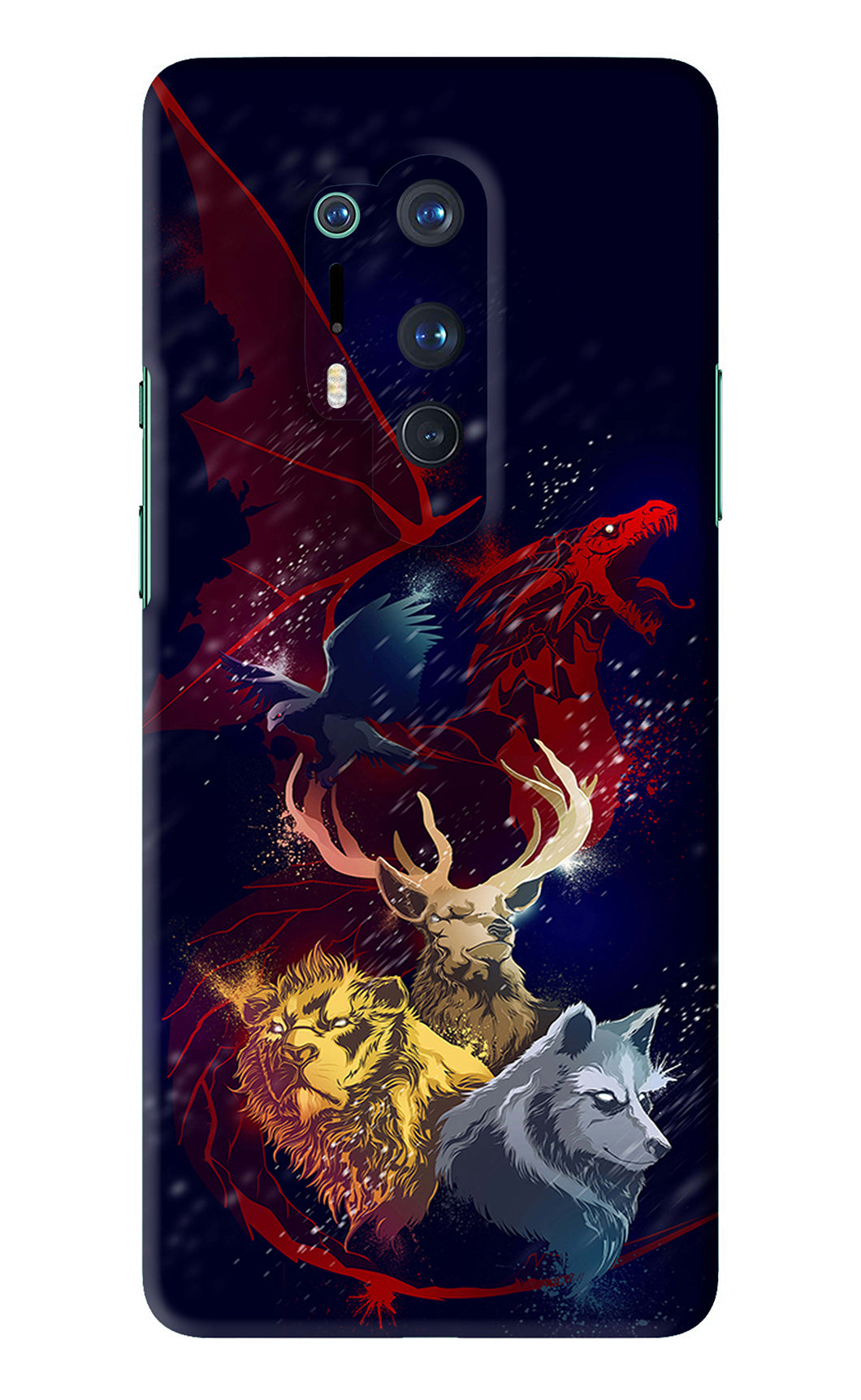 Game Of Thrones OnePlus 8 Pro Back Skin Wrap