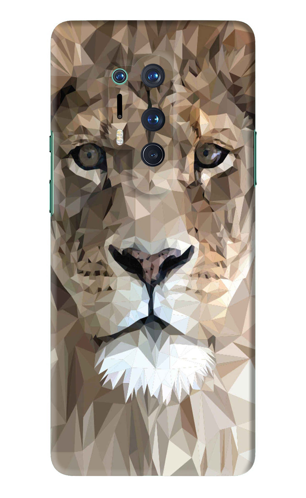 Lion Art OnePlus 8 Pro Back Skin Wrap