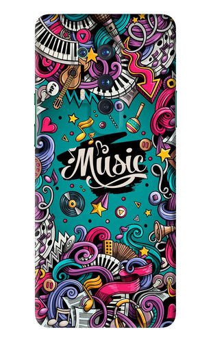 Music Graffiti OnePlus 8 Pro Back Skin Wrap