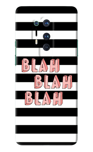Blah Blah Blah OnePlus 8 Pro Back Skin Wrap