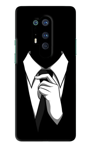 Black Tie OnePlus 8 Pro Back Skin Wrap