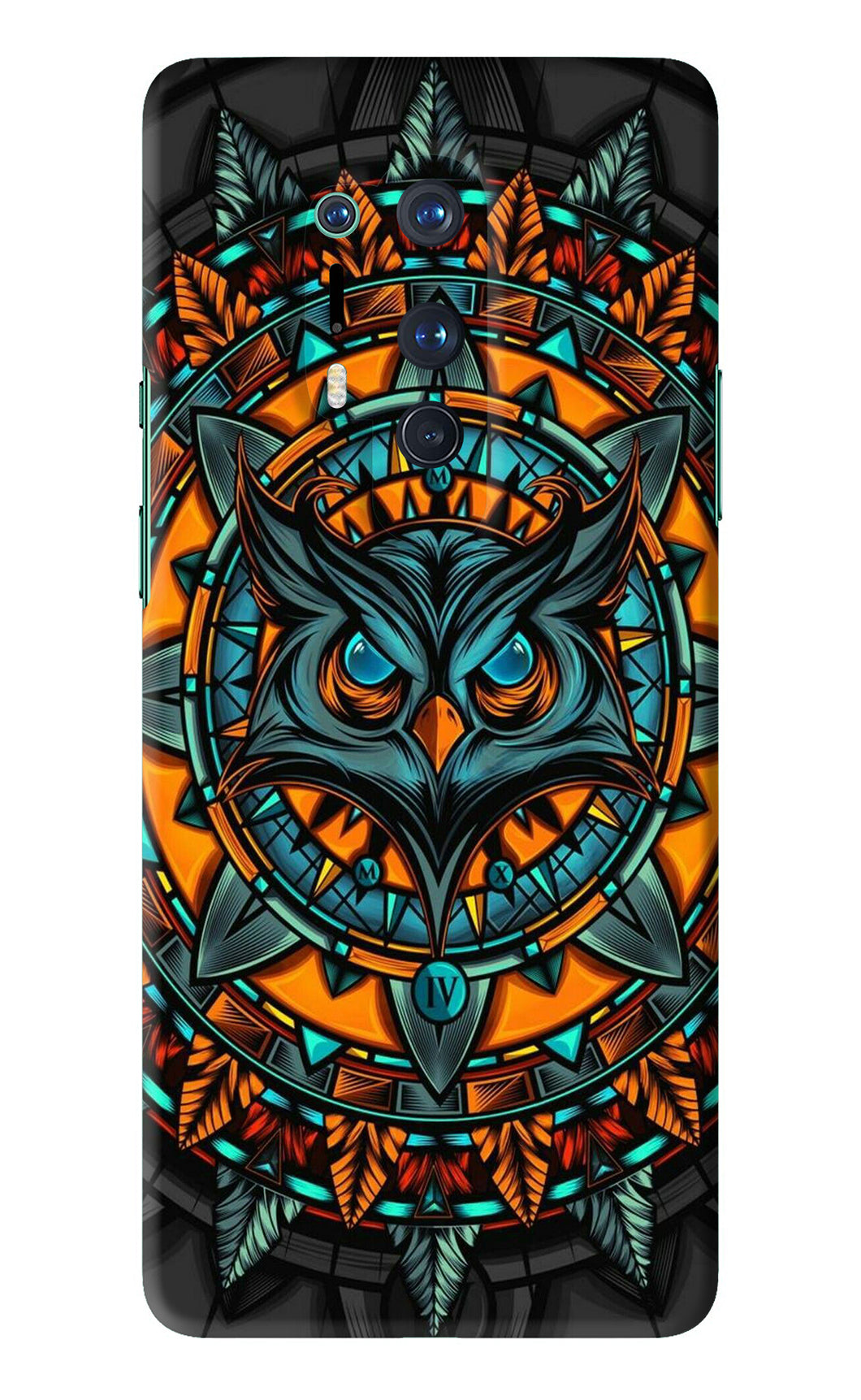 Angry Owl Art OnePlus 8 Pro Back Skin Wrap