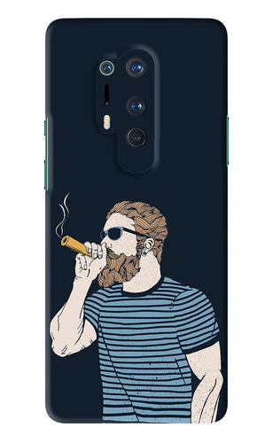 Smoking OnePlus 8 Pro Back Skin Wrap