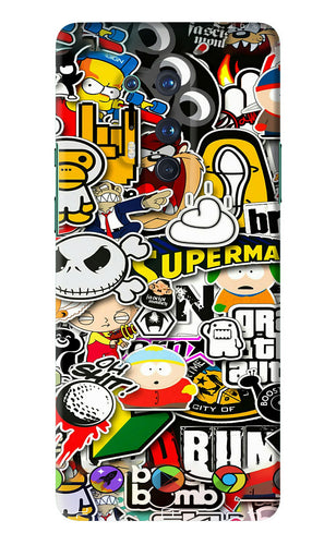 Sticker Bomb OnePlus 8 Pro Back Skin Wrap