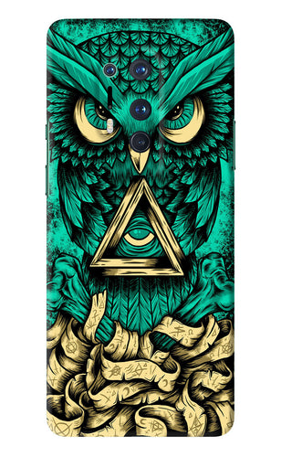 Green Owl OnePlus 8 Pro Back Skin Wrap
