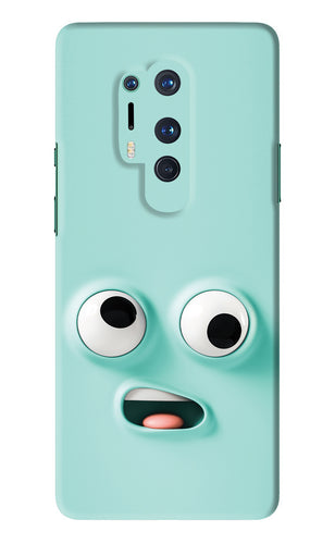 Silly Face Cartoon OnePlus 8 Pro Back Skin Wrap