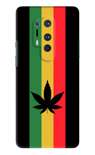 Weed Flag OnePlus 8 Pro Back Skin Wrap