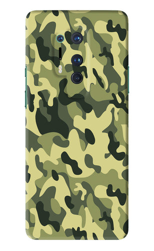 Camouflage OnePlus 8 Pro Back Skin Wrap