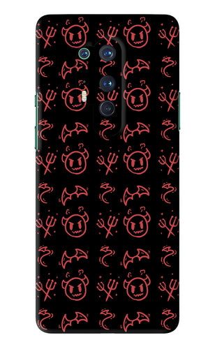 Devil OnePlus 8 Pro Back Skin Wrap