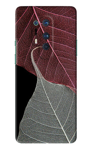 Leaf Pattern OnePlus 8 Pro Back Skin Wrap