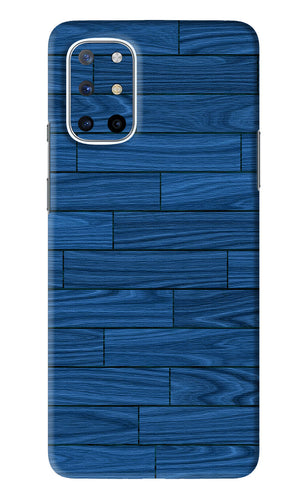 Blue Wooden Texture OnePlus 8T Back Skin Wrap