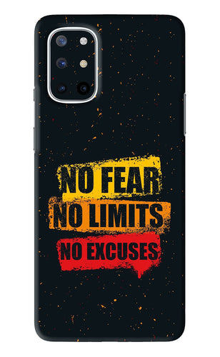 No Fear No Limits No Excuses OnePlus 8T Back Skin Wrap